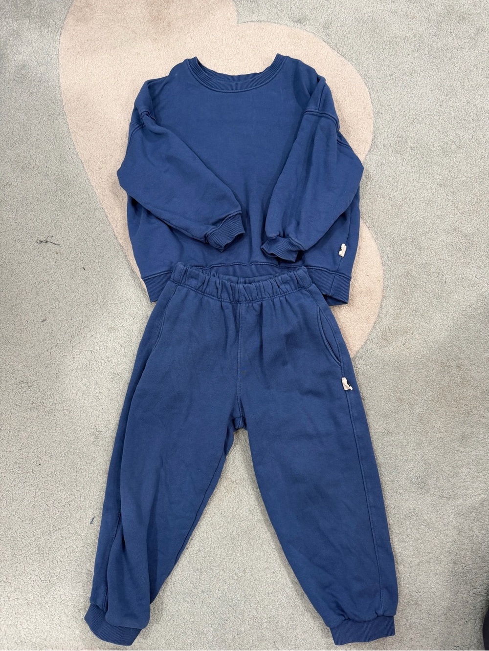 Zara Toddler 5T Blue Sweatshirt & Jogger Set
